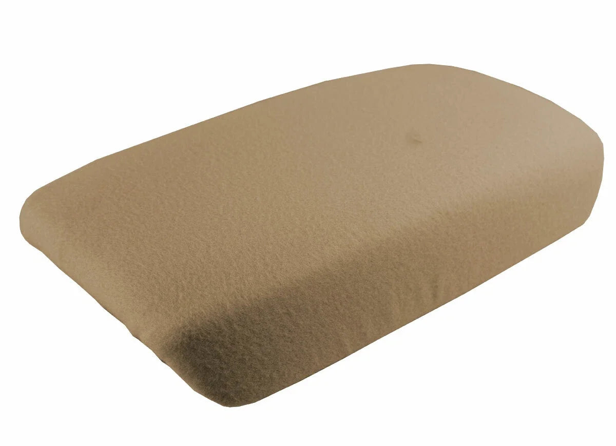 Fleece Console Lid Armrest Cover for Acura TSX (2009–2014) Beige
