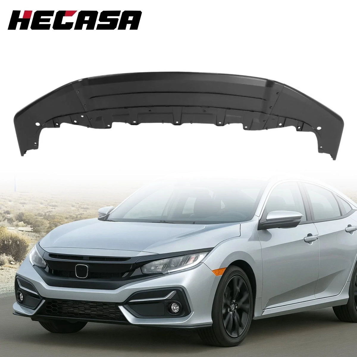 Front Grille Bumper Valance for Honda Civic 2017–2021 #71102TGGA50