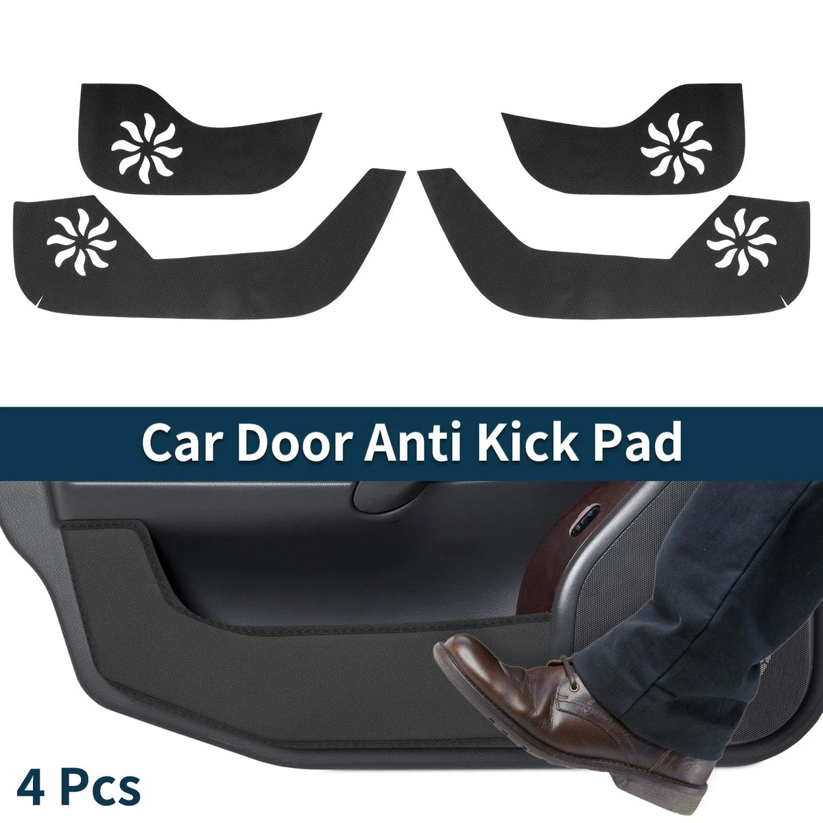 Leather Anti Kick Pad Sticker for Mazda CX-8 (2017–2023) KG2P KG5P