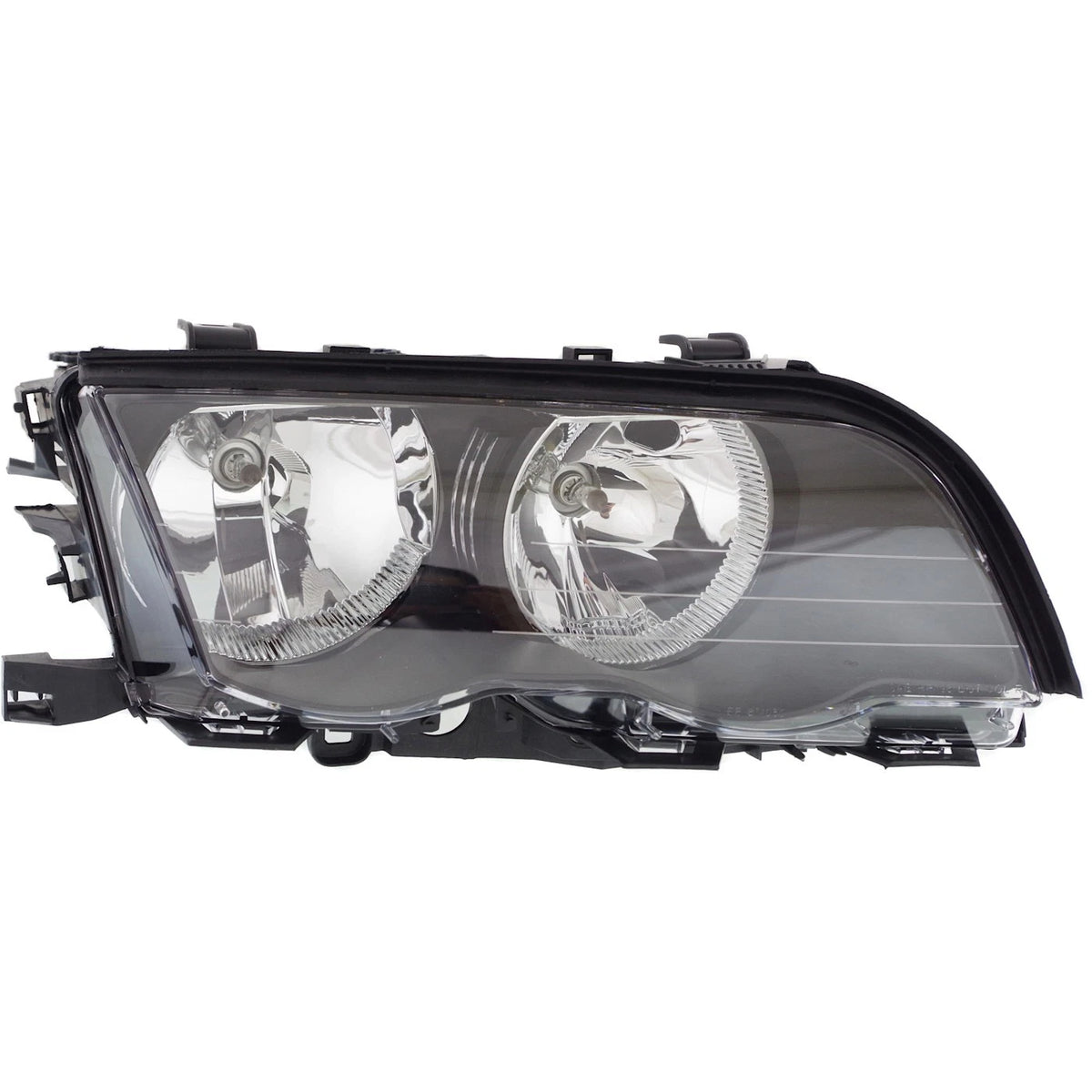 Set of 2 Halogen Headlights for BMW 323i (1999–2000) w/ Bulbs