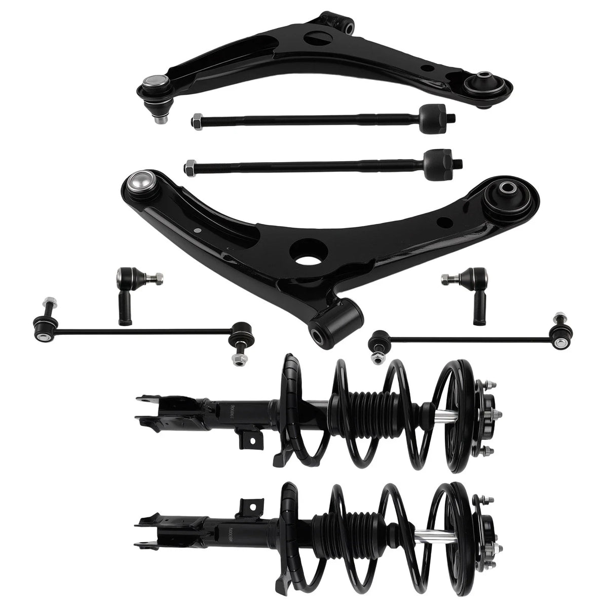 Front Struts with Control Arm for 2008–2011 Mitsubishi Lancer