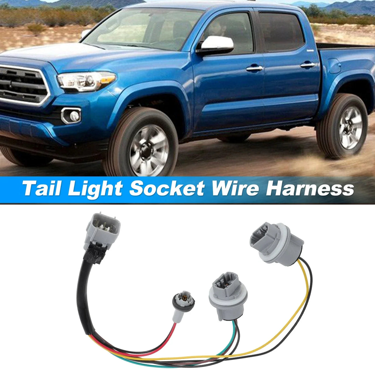 Tail Light Bulb Socket Wiring for Toyota Tacoma (2005–2009, 2011–2016) 8155504150