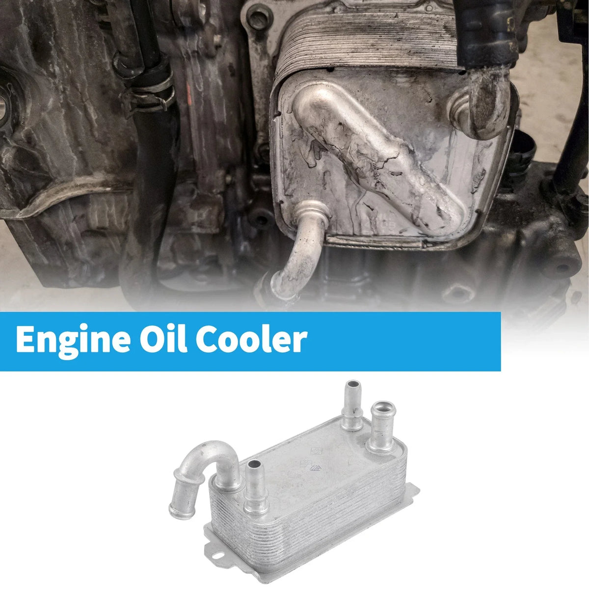 Engine Oil Cooler for Mazda 3 (2009–2020) No. 9V617A095BA