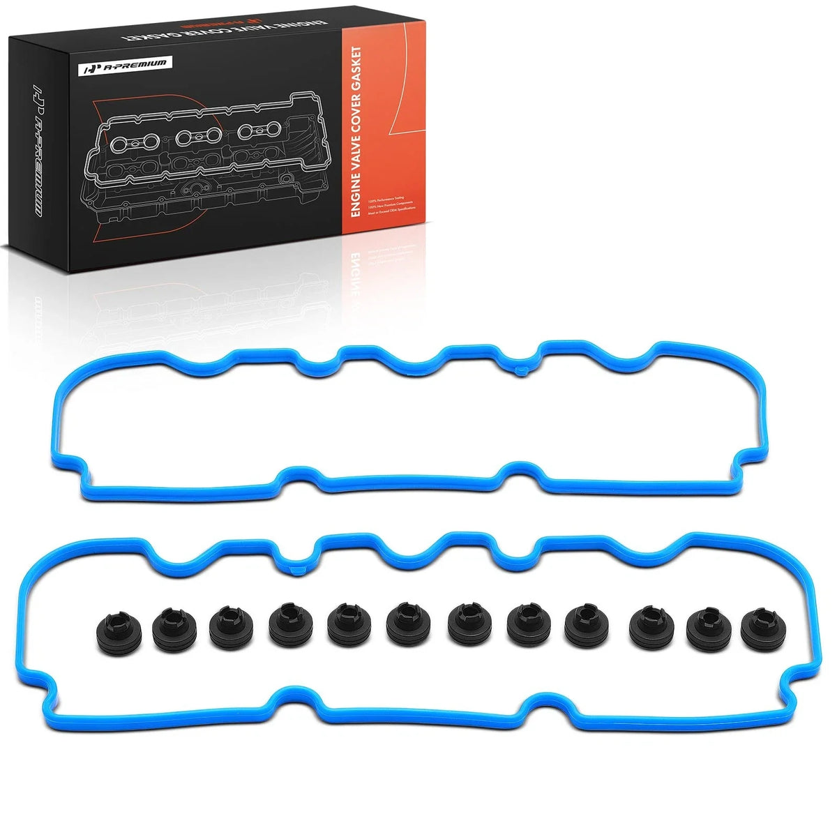 Set of 2 Engine Valve Cover Gaskets for Chevy Impala, Buick Regal (2004–2005)