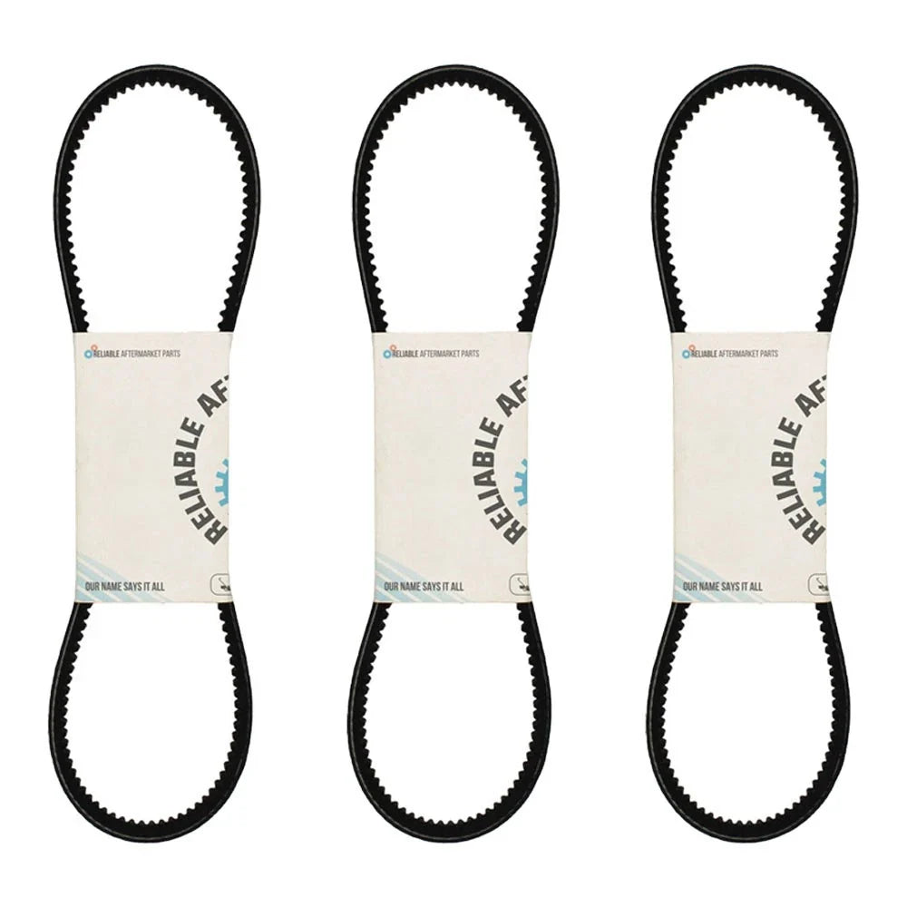 3X Drive Belts for Kubota (Replaces 1J730-97010)