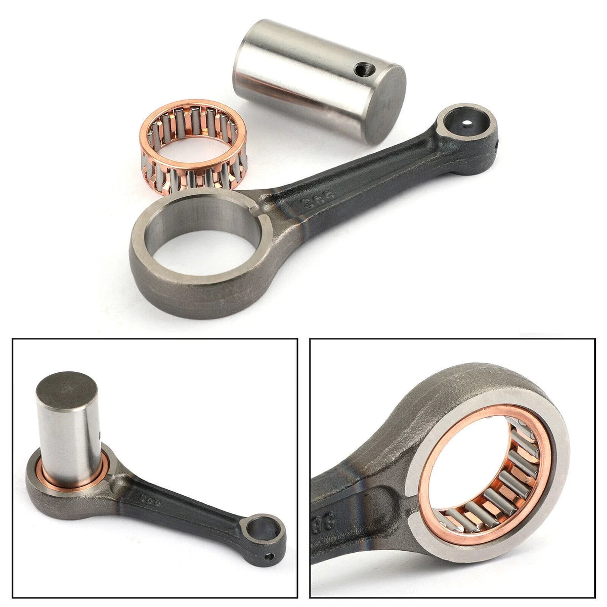 Crank Kit with Connecting Rods for CB125 GL125 XL125 Honda (1970–2023)