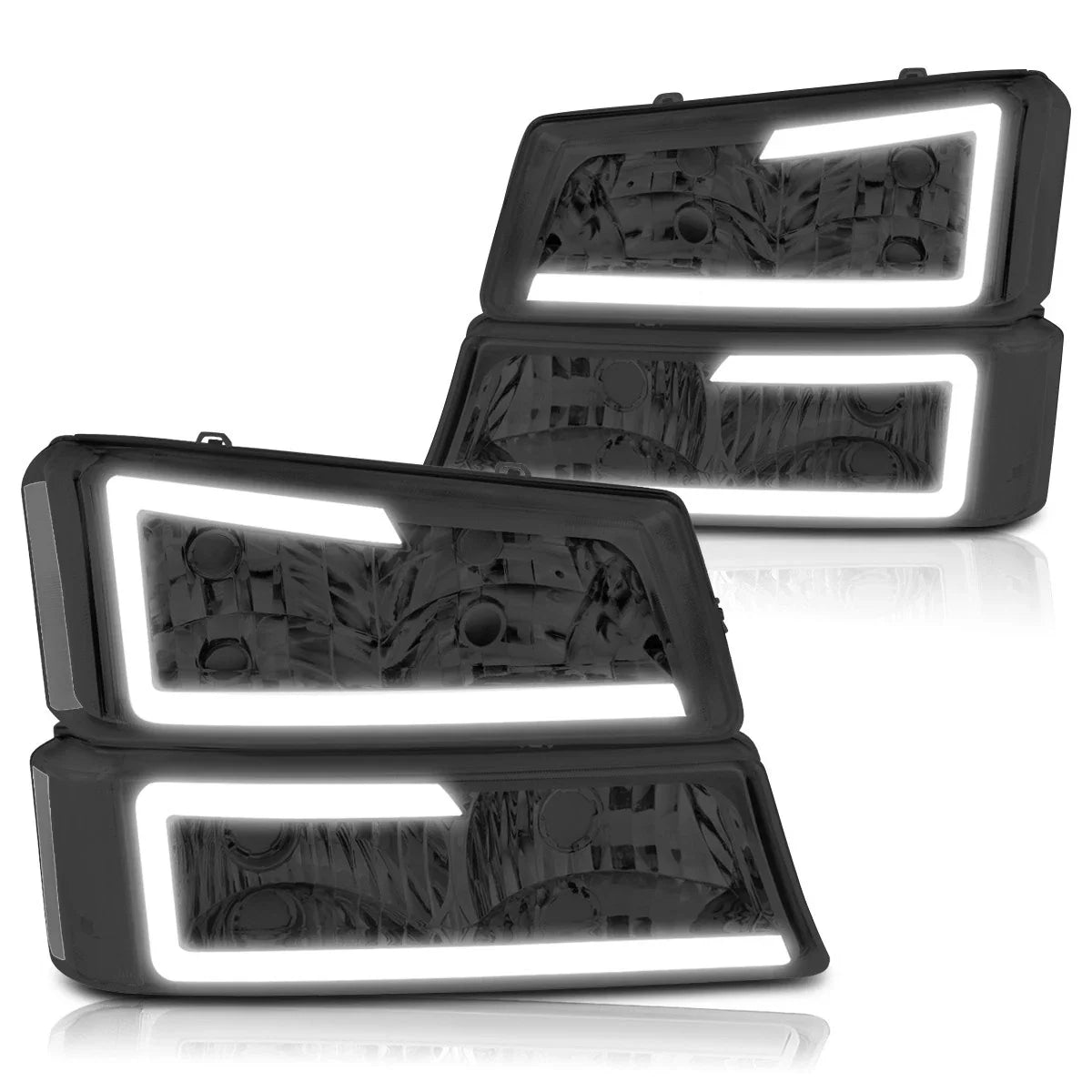 LED DRL Headlight Bumper Lamp for Silverado/Avalanche (2003–2007)