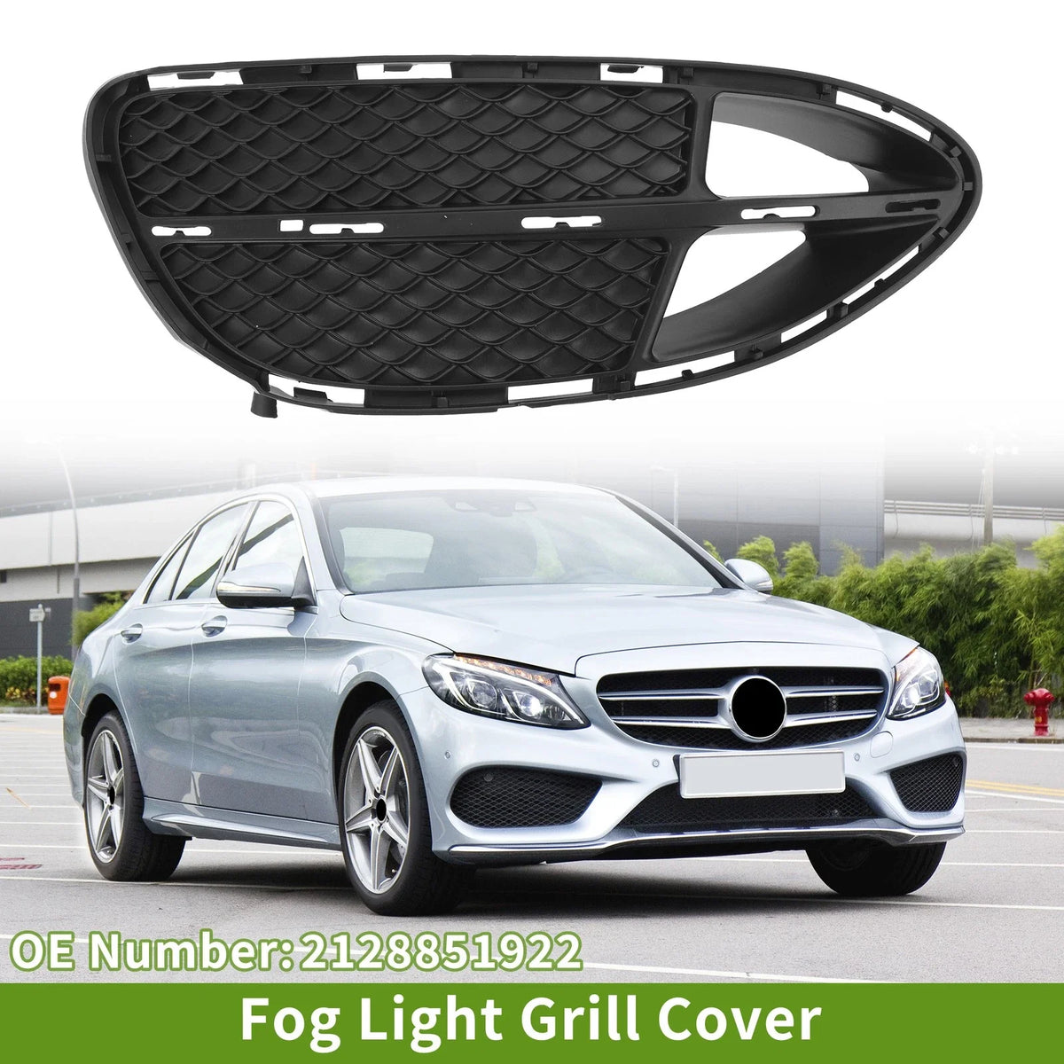 1 Pc Fog Light Grill for Mercedes Benz W212 (2014–2016) No. 2128851922