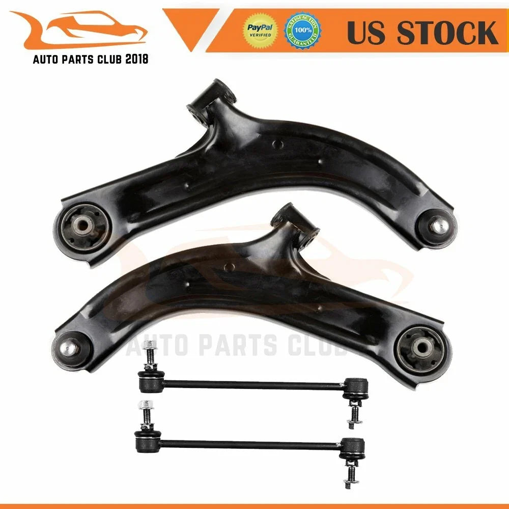 Set of 4 Front Lower Control Arms for Nissan Cube (2009–2013)