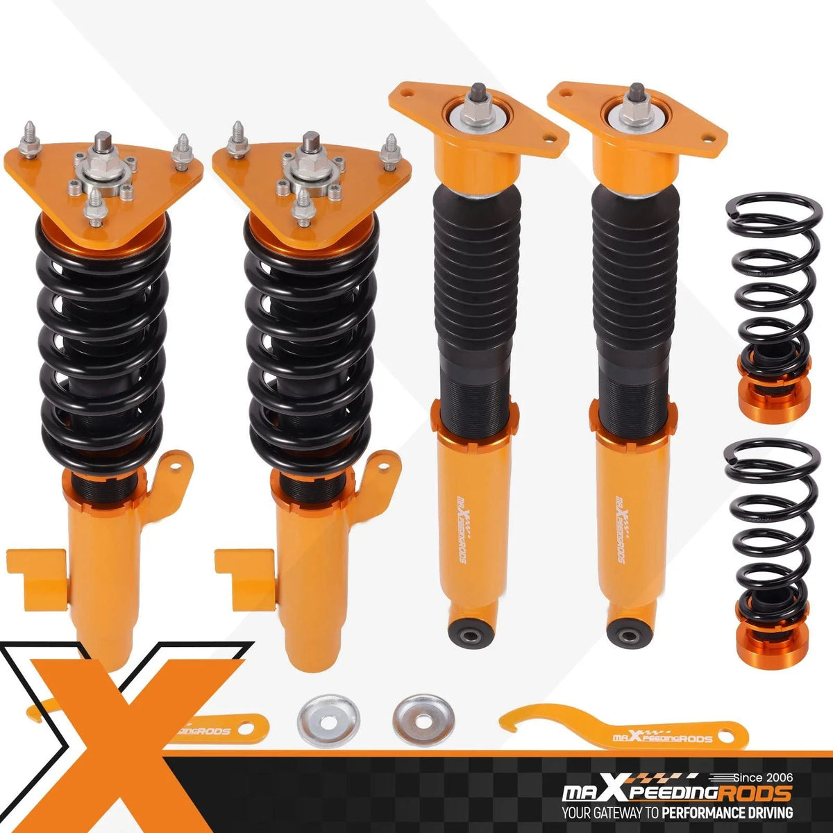 Shock Absorbers Kit Adjustable Coilovers for Mazda 3 2004-2013