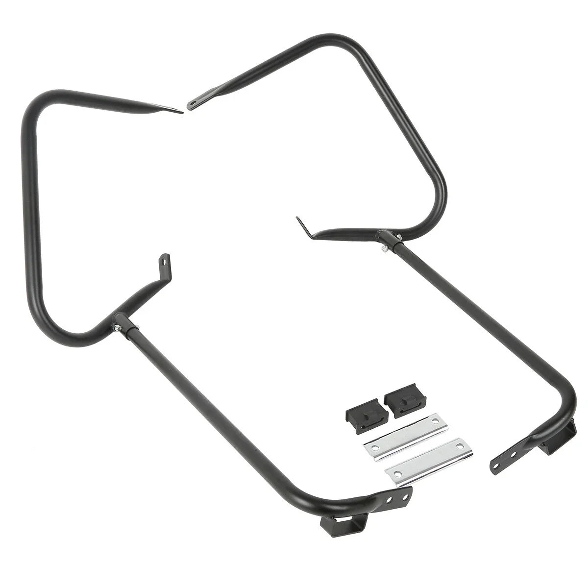 Saddlebag Bracket Guard Set for Touring Harley FLHT FLHR (1997-2008)