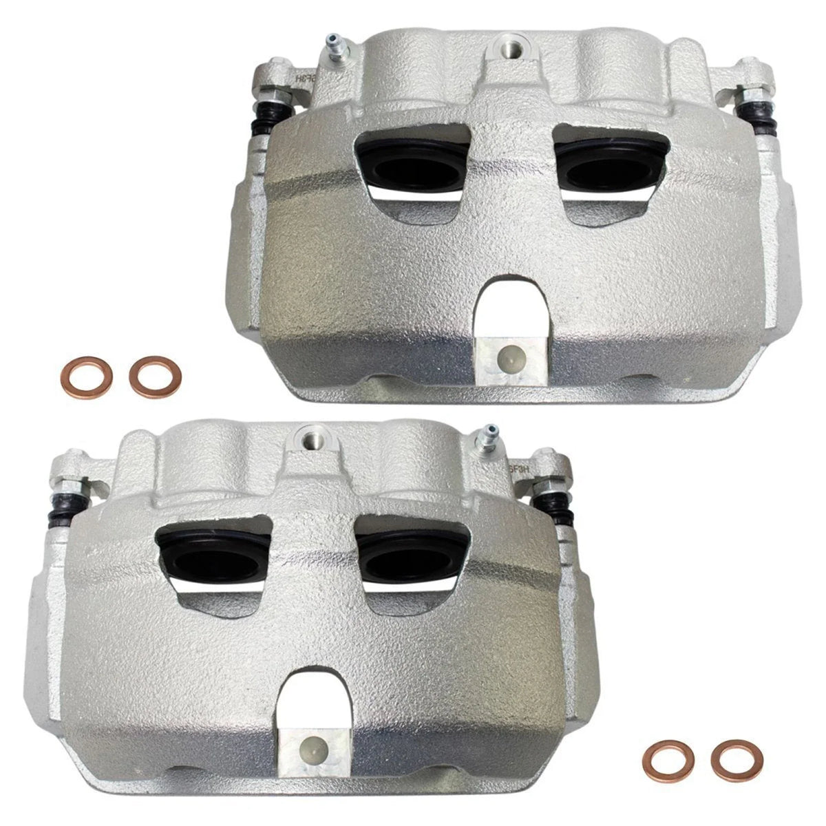 Front Left & Right Brake Caliper w/ Bracket for Ford E-150 E-250 E-350 (1992–2021)
