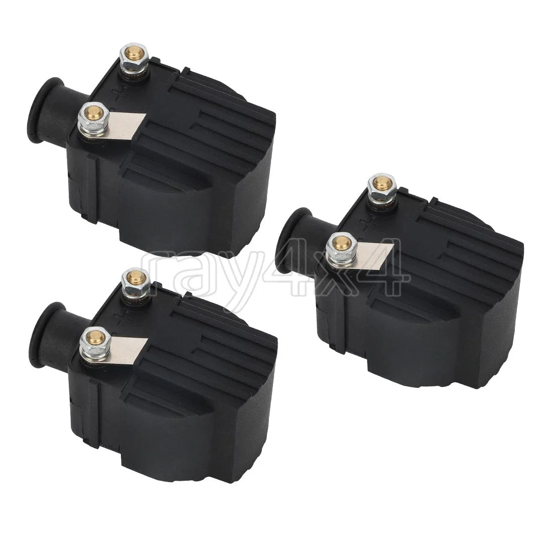 3-Pack Ignition Coils for Mercury Mariner 25HP (1990-2006) 339-7370A13