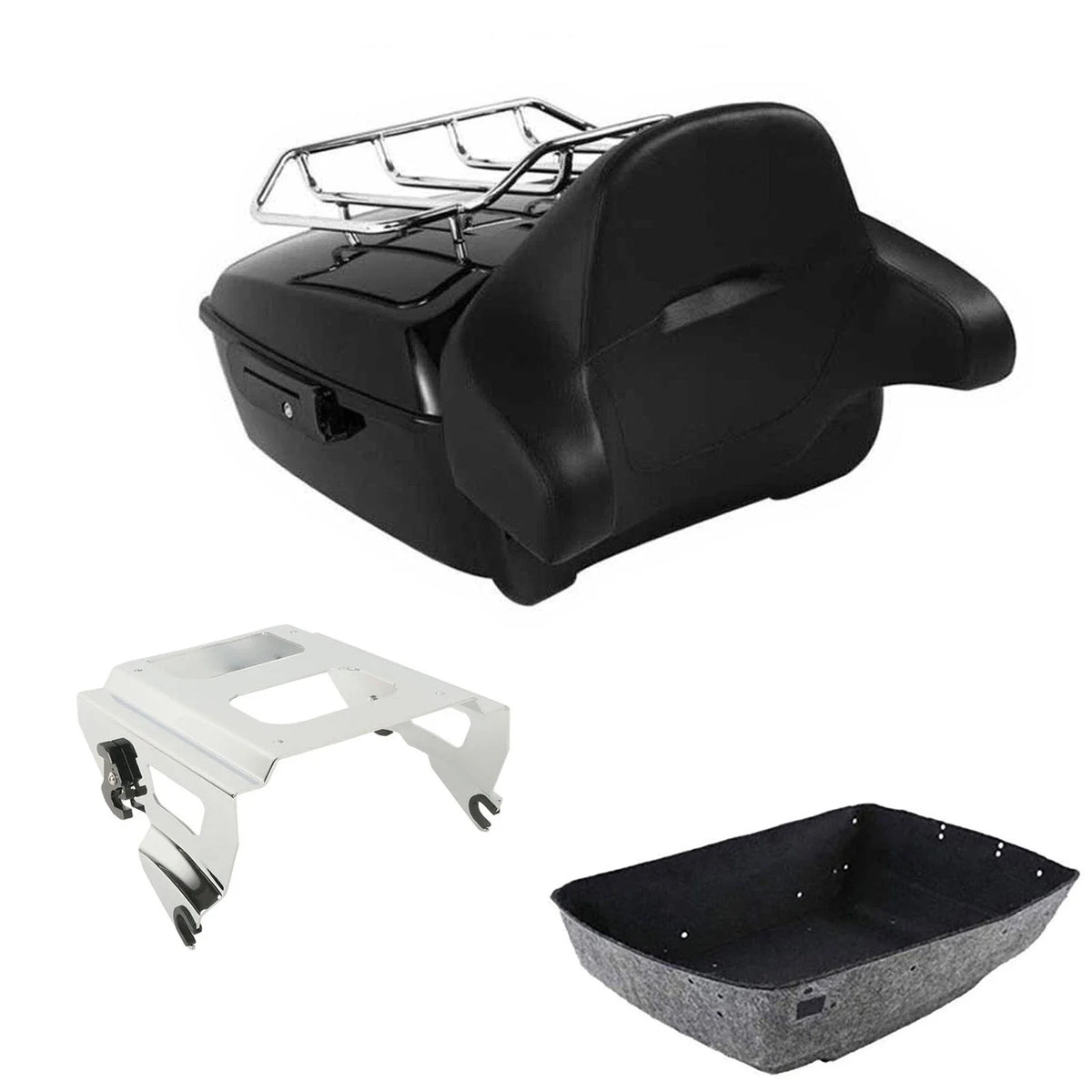 Solo Mount Trunk Luggage Rack for Harley Touring 2009-2013