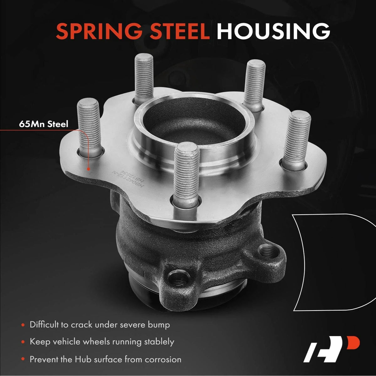Rear Hub & Bearing Assembly 2X for Nissan Rogue FWD 2014-2020