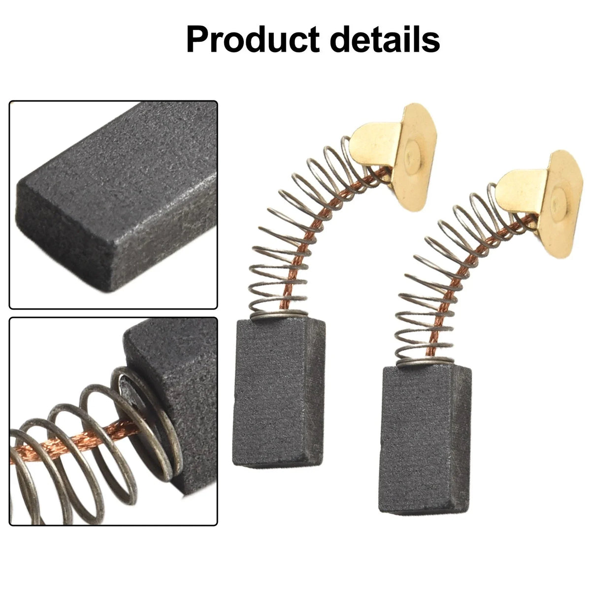 Carbon Brush Replacement Set for Enhance Motor Performance