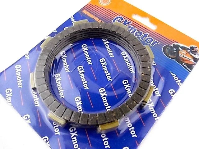 5 Clutch Plates Fibre Friction for Honda XLR125 (1996-1999)
