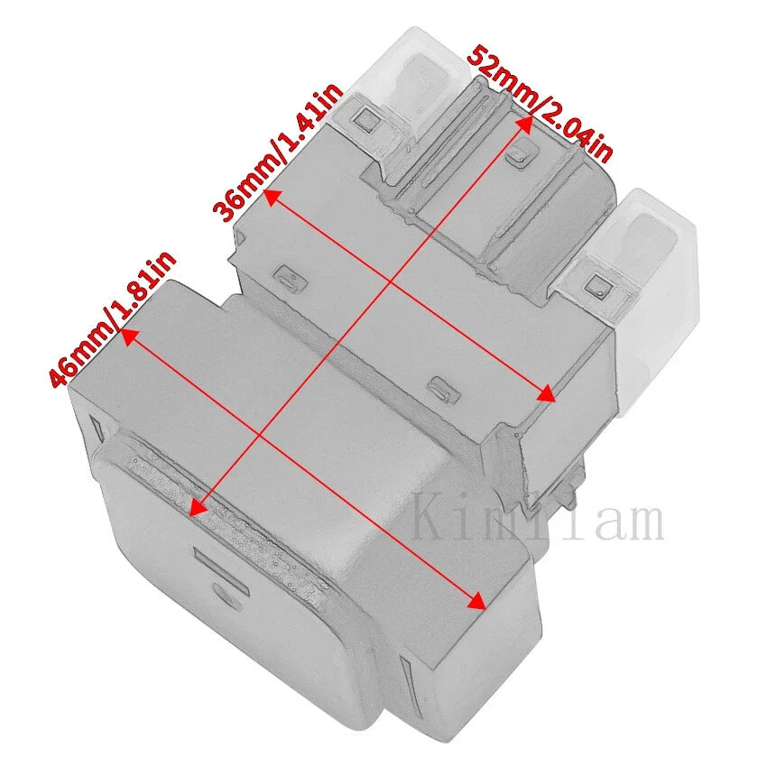 Starter Solenoid Relay for Yamaha YFM700 YFM700FWBD Kodiak 700 (2016–2023)
