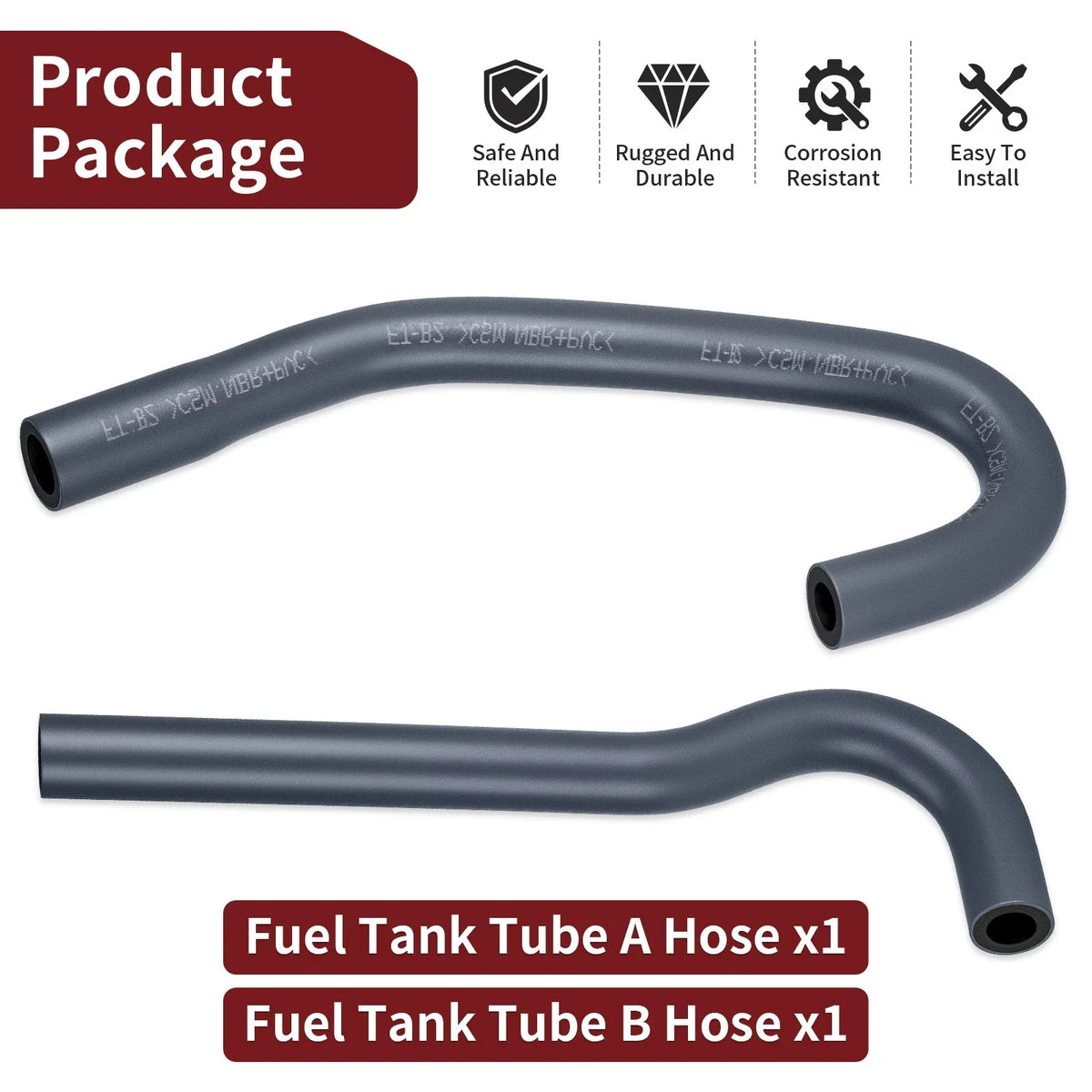 Fuel Tank Hose Set A + B for Honda Shadow VLX 600 (1999-2003)