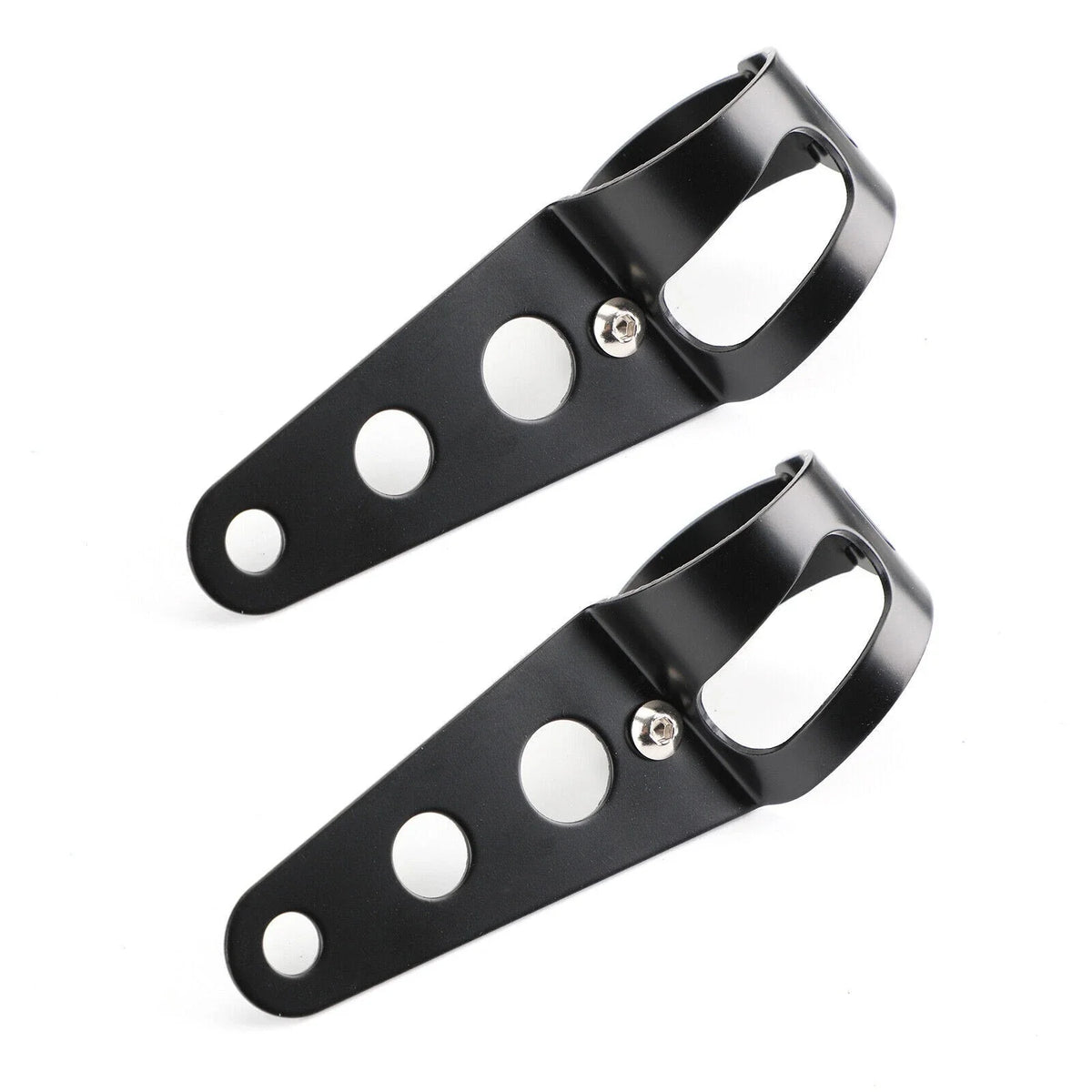 Headlight Bracket Holder 43-50mm Black Universal Mount #3