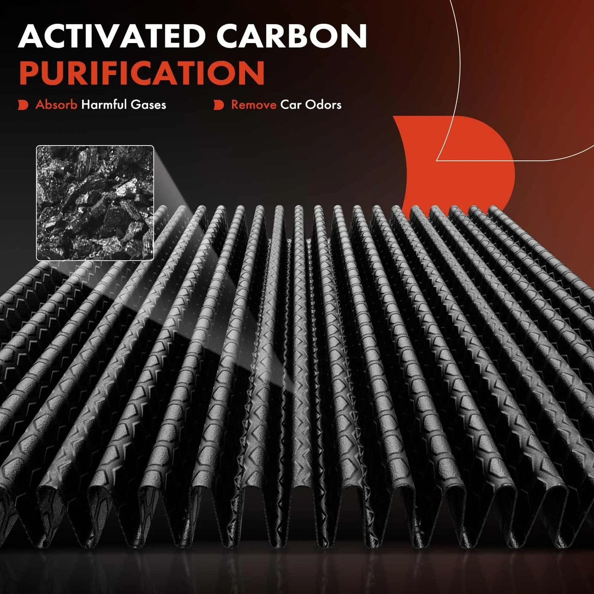 2X Activated Carbon Cabin Air Filters for Nissan Versa 2007-2019