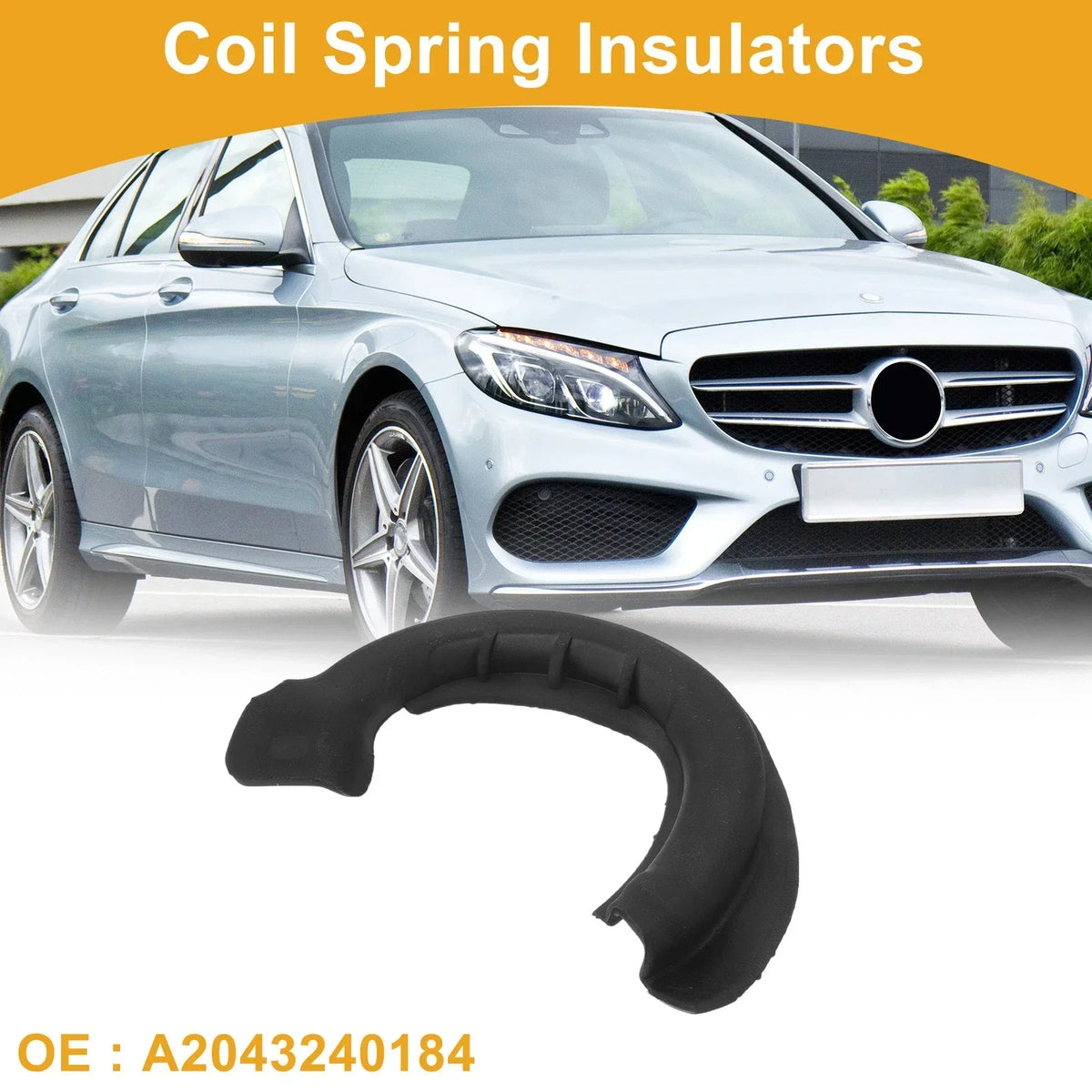 Coil Spring Insulator Set for Mercedes-Benz C250 2012-2015
