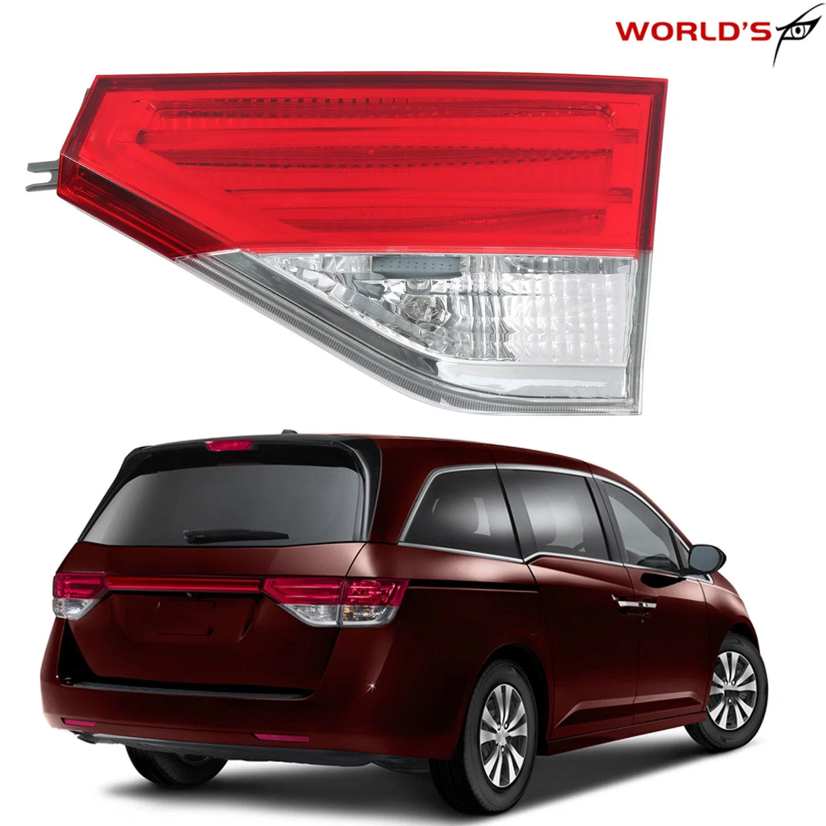 LED Tail Light for Honda Odyssey (2014–2017) Inner Rear Right Side