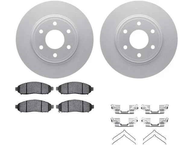 Front Brake Pad and Rotor Kit for Suzuki Equator (2009–2012) PY175BH