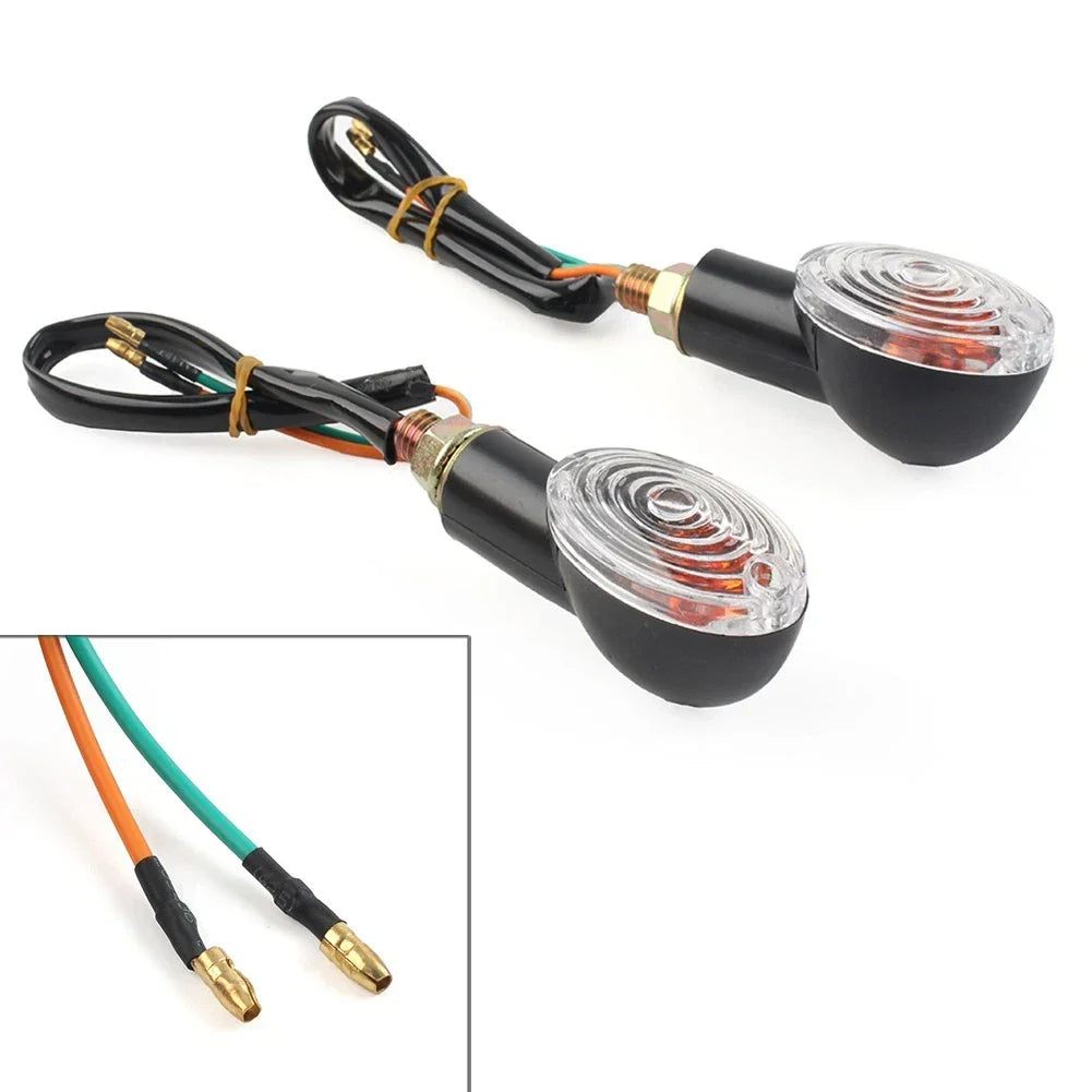 Clear Turn Signal Blinker Indicator for 2009 Kawasaki KLX110