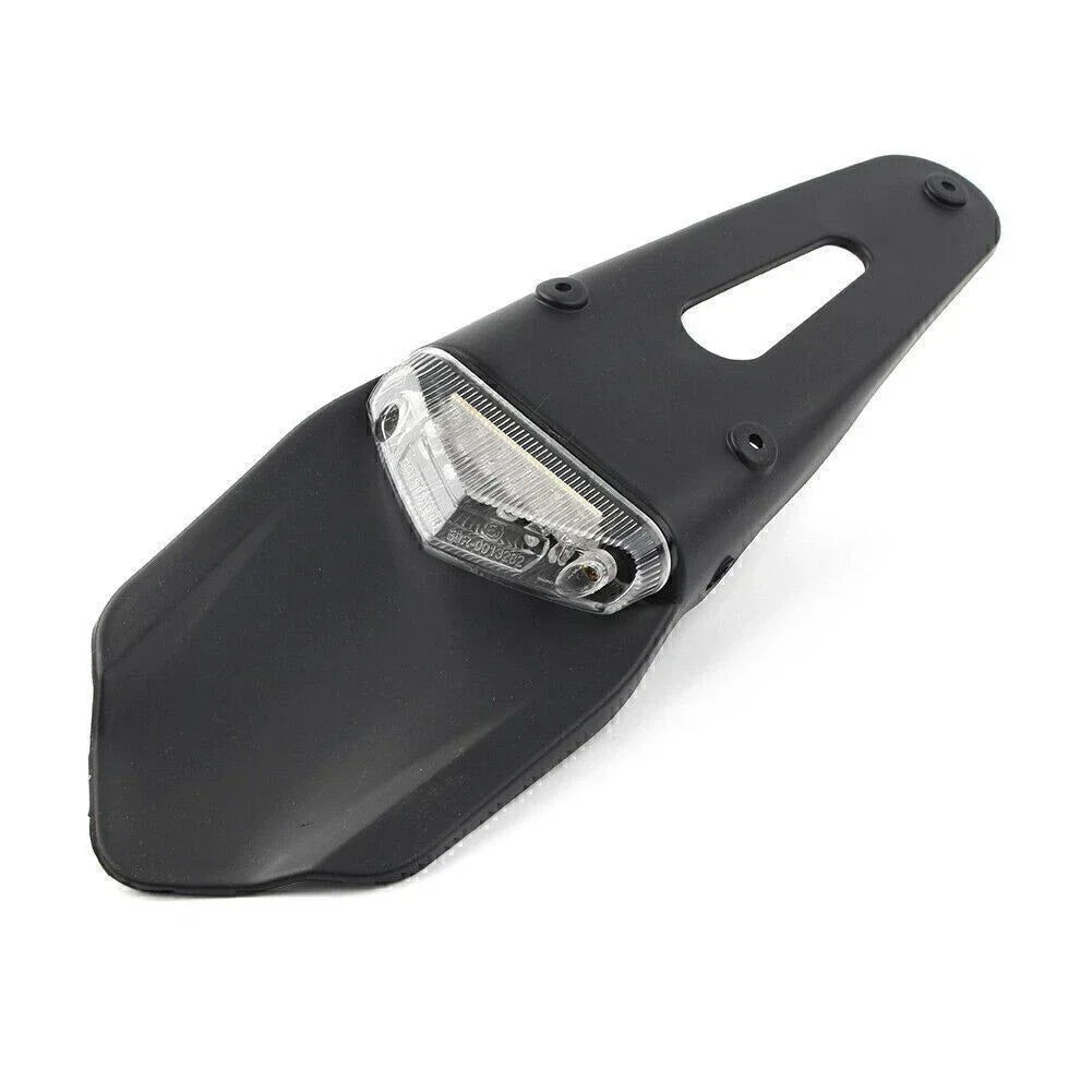 Rear Tail Light with Clear Lens for Universal Motorcycle Dirt Bike