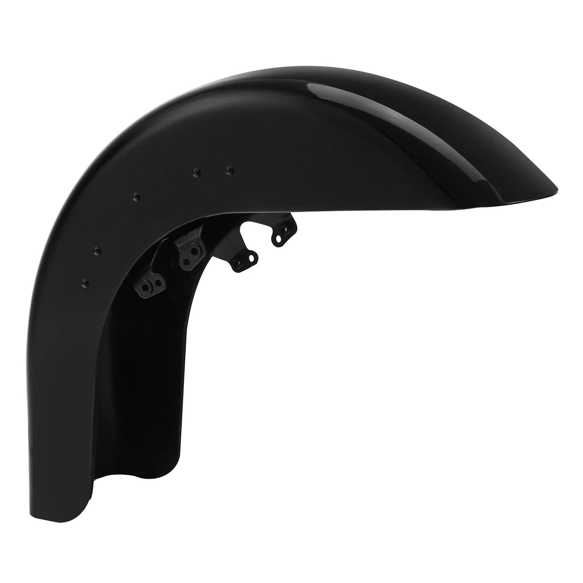 Vivid Black Front Fender for 2014-2024 Harley CVO Road Street Glide