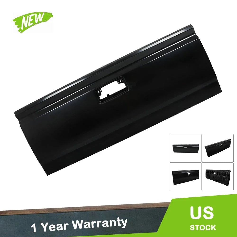Black Steel Rear Tailgate for 2014-2019 Chevy Silverado