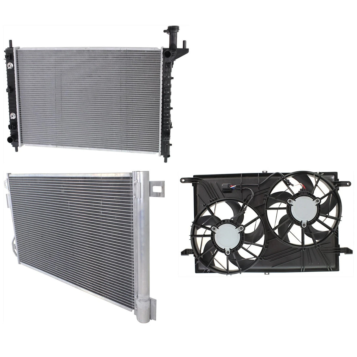 AC Condenser for Chevy Traverse, GMC Acadia, Buick Enclave (2007–2010)