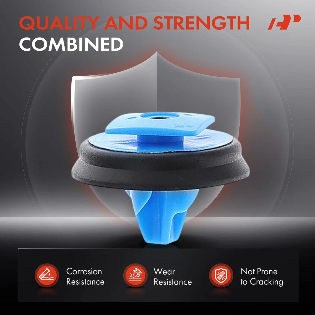 Nylon Fender Wheel Clips 11mm - 50Pcs for Jeep Renegade 2015 to 2023