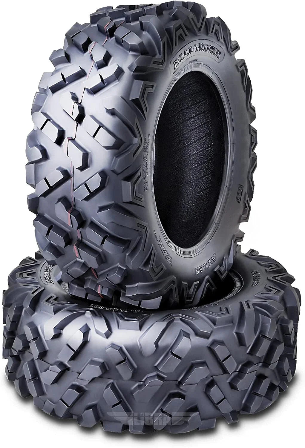 Set of 2 ATV Tires 26x10-14 26x10x14 26x10.00-14 6PR