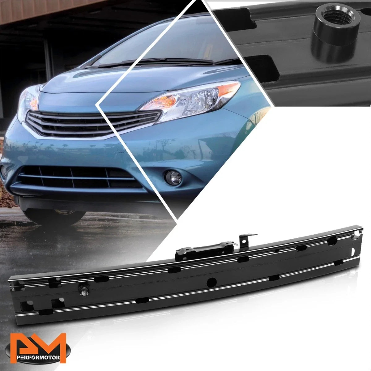 Bumper Reinforcement Front for Nissan Versa Note 2014-2016