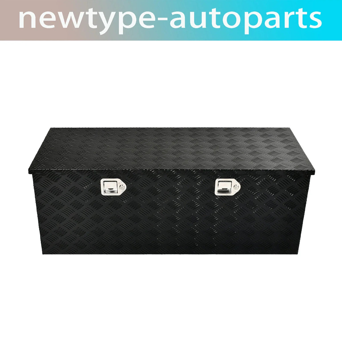 Tool Box for Pickup Truck 48"x19.5"x17.5" - Aluminum with Lock & Key