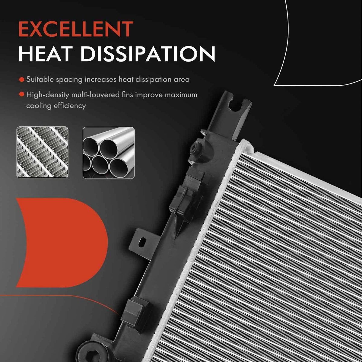 Radiator Aluminum for Nissan Leaf (2013 to 2017)