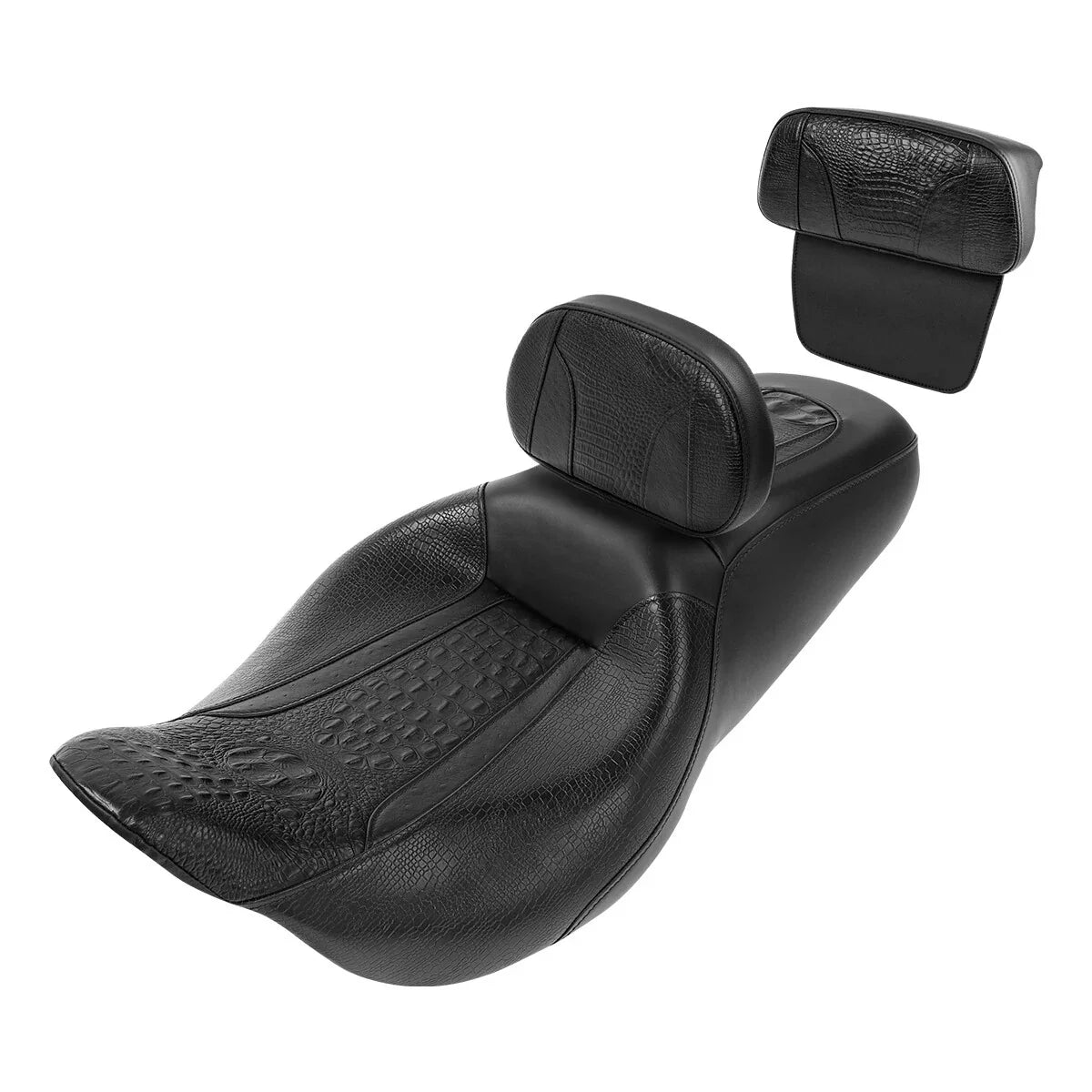 Driver/Passenger Seat Pad & Backrest for Electra Glide 2014-2023