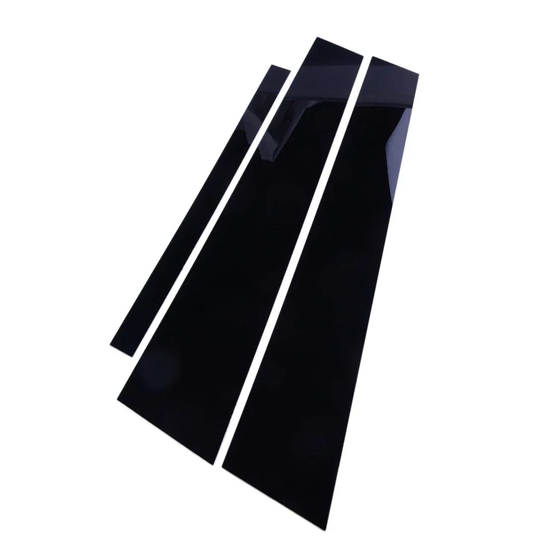 6 x Pillar Structure Door Trim Stickers for 3 Series E46 BMW (1999-2005)
