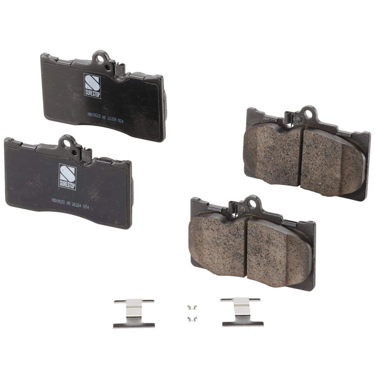 Front Ceramic Brake Pad Set for Lexus GS350 AWD (2007–2020)