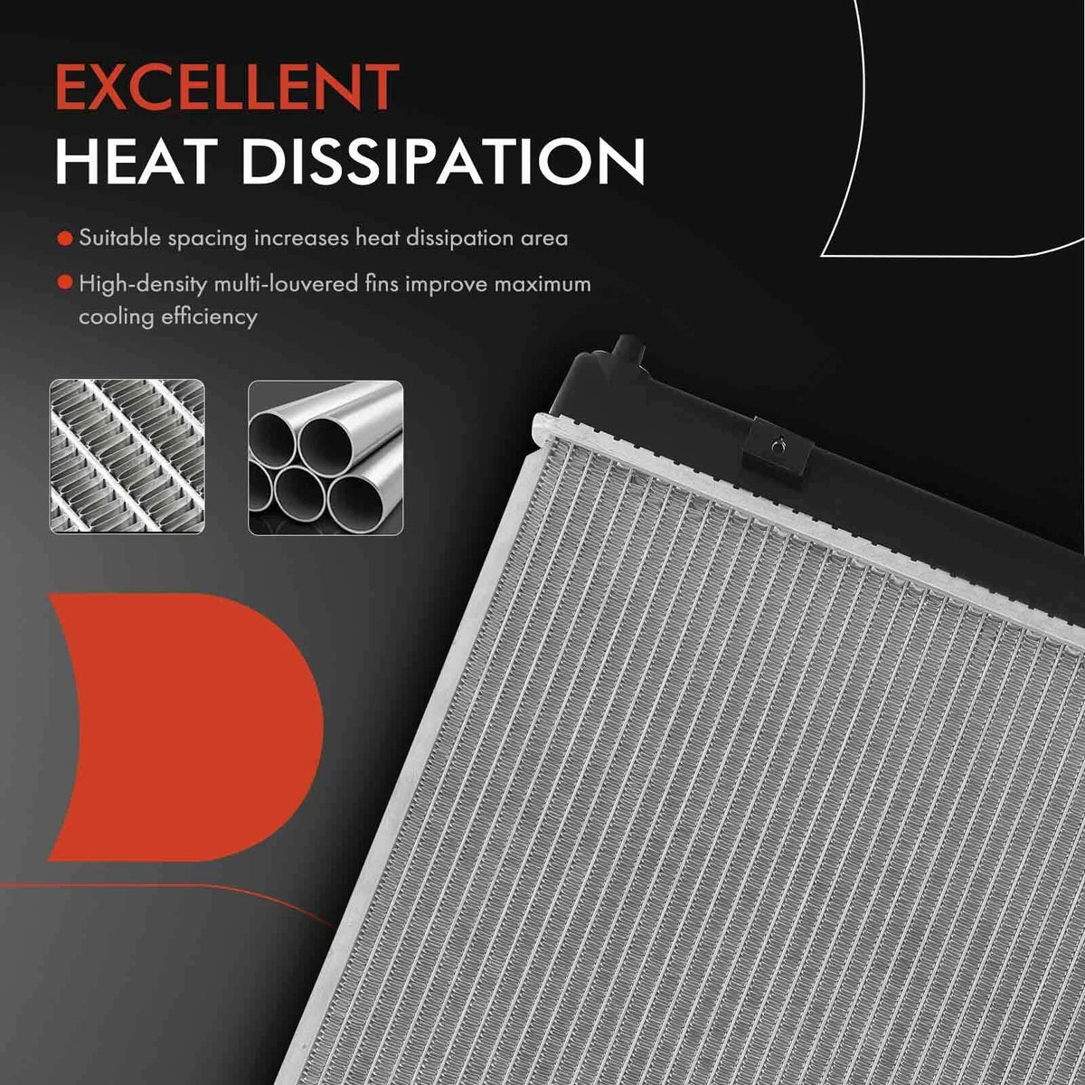 Cooling Radiator for 2015-2020 Honda Fit