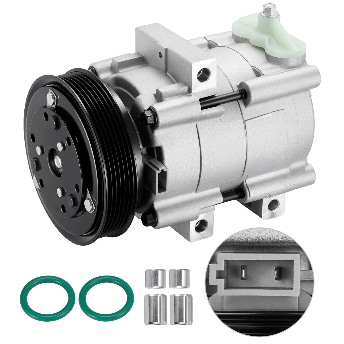 Compressor A/C for Ford Focus (2005–2007) and Mercedes C300 (2015–2020)