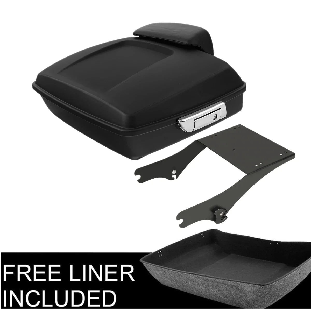 Mount Rack for Chopped Trunk Pad - Harley Touring Road King 1997-2008