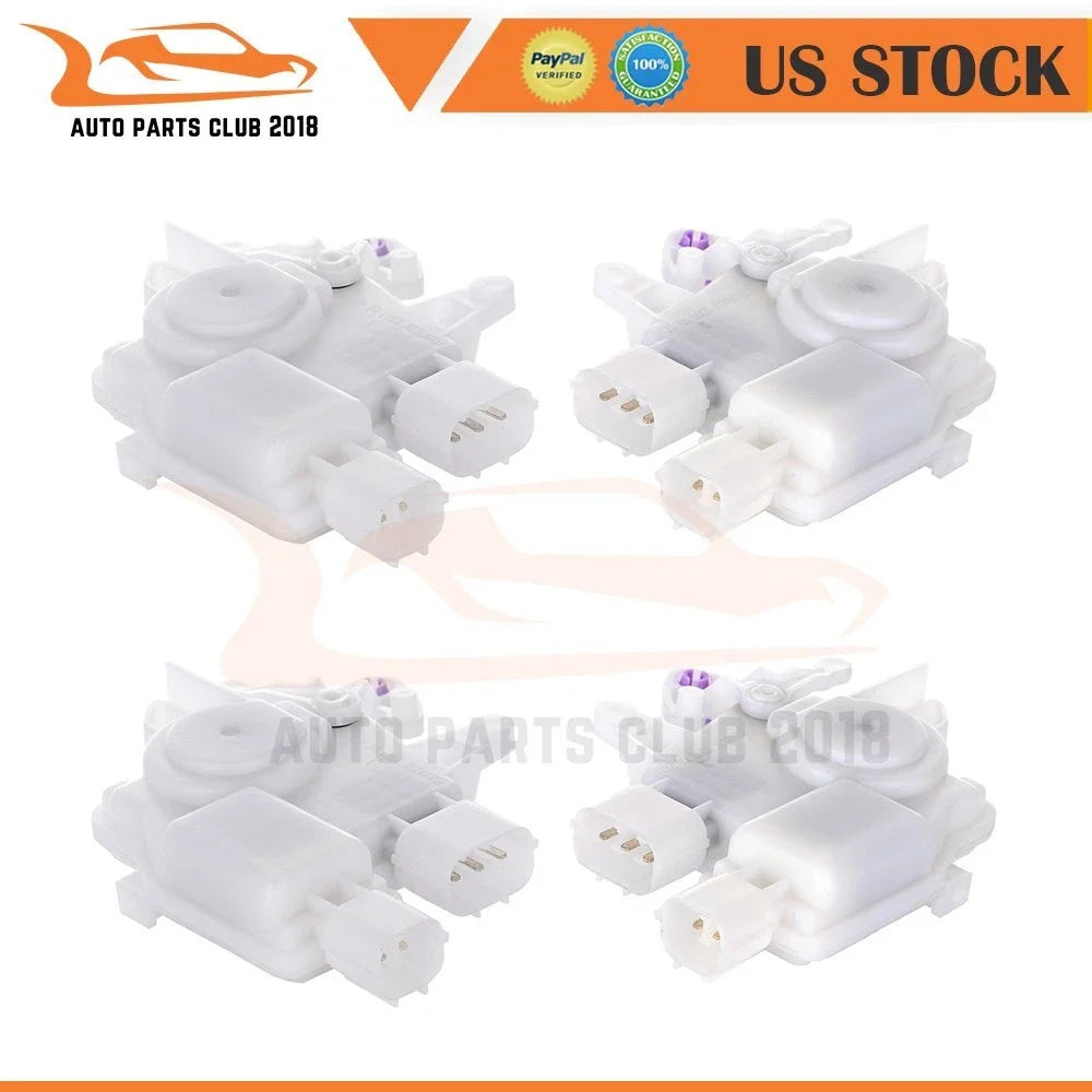 Set of 4 Door Lock Actuators for Honda Ridgeline (2006–2014)