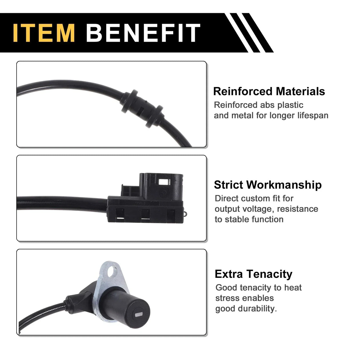 ABS Sensor for Mercedes-Benz W210 Wheel Speed (1995-2003)