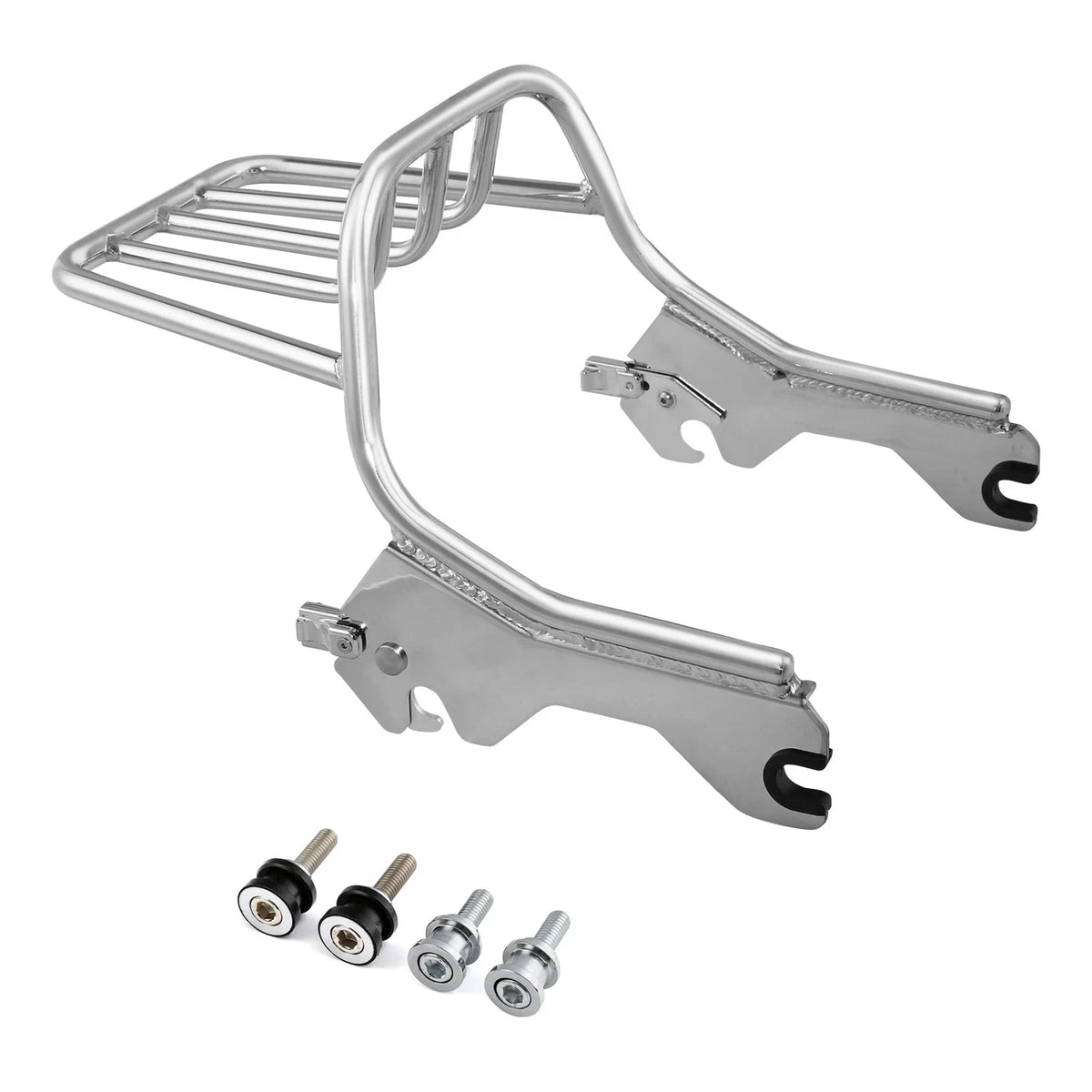 Luggage Rack Hardware Kit for Harley Low Rider FXLRST 2018-2025 Chrome