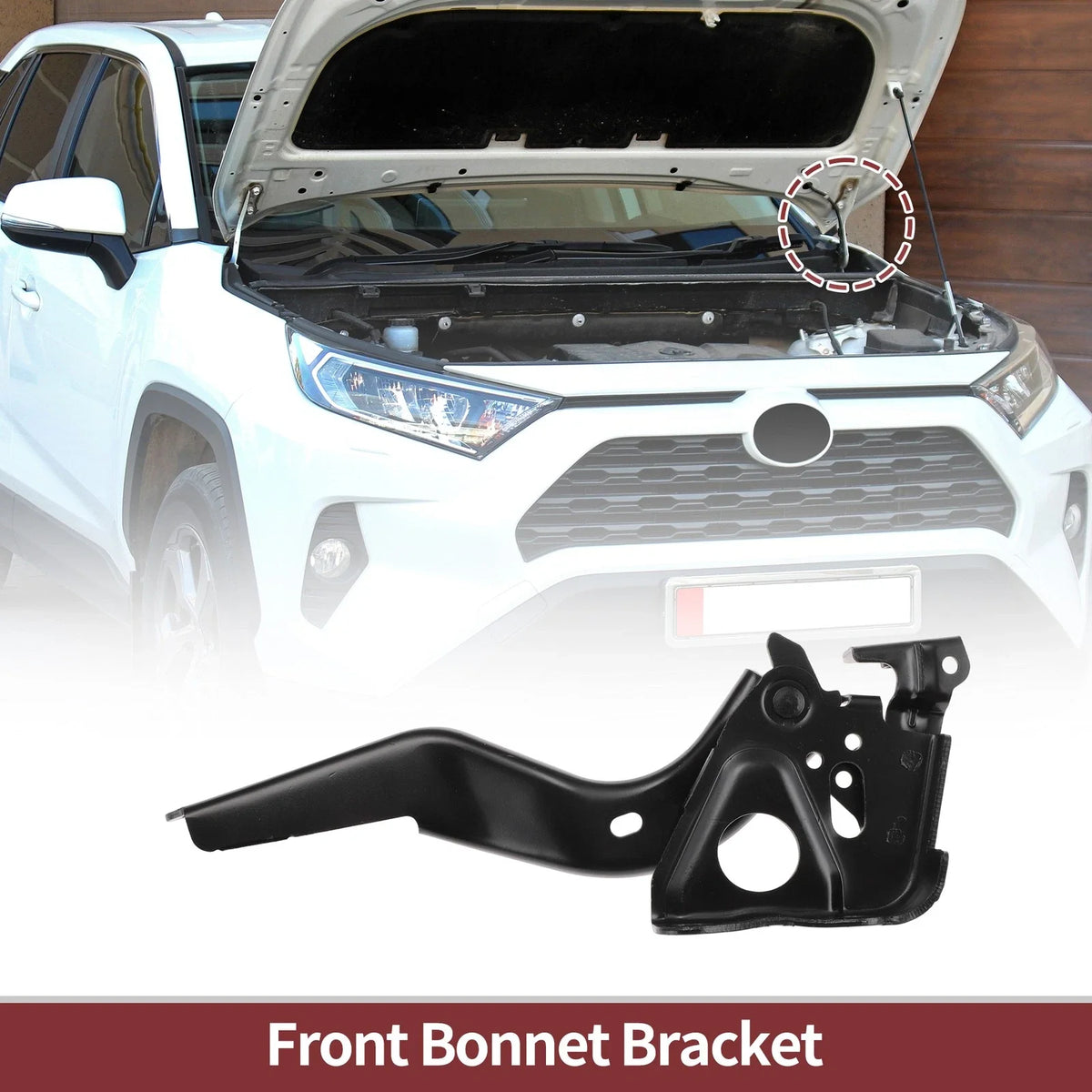 Hood Hinge for Toyota Highlander (2019–2024) Left Side 1 pcs