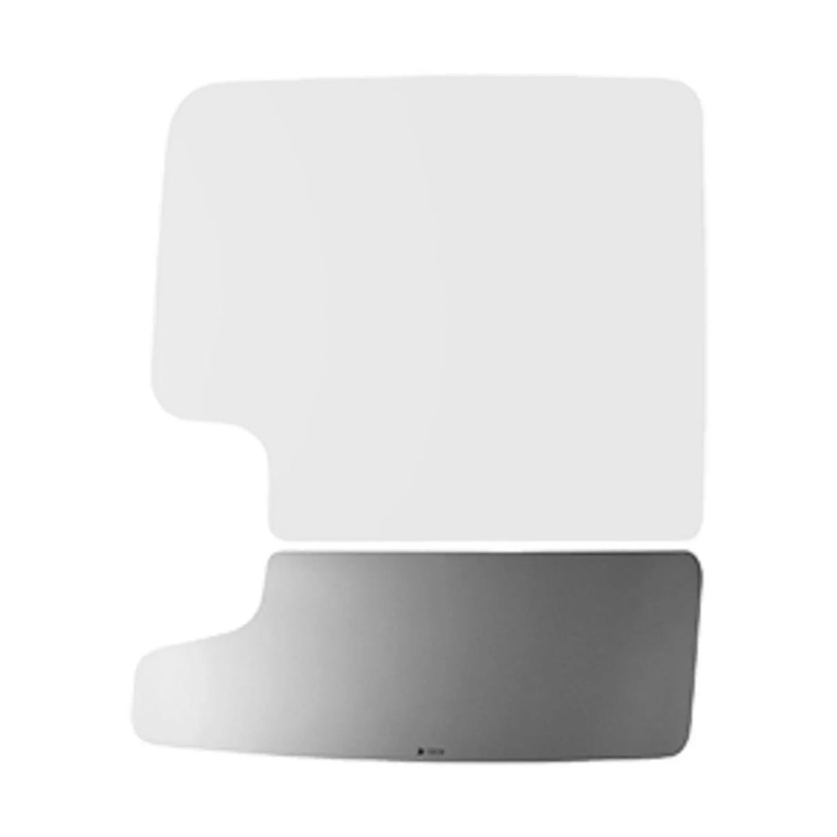 Driver Side Lower Mirror Glass Replacement for Silverado 1500 07-18