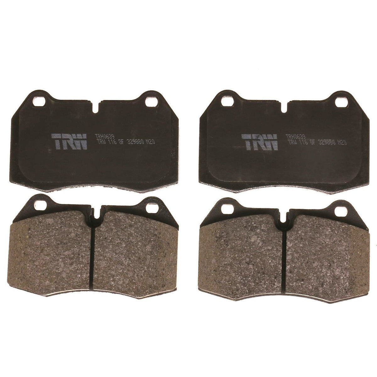 2-Piece Brake Pads for BMW E31 840 850 8 Series